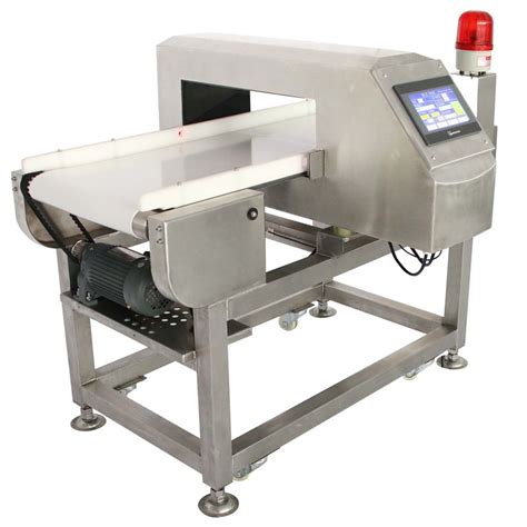 Conveyor Metal Detector For Frozen Food Industry Frequency Adjustable