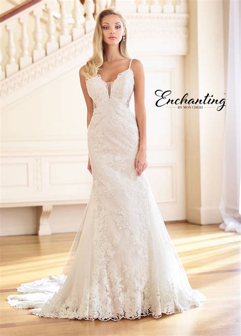 Enchanting By Mon Cheri 218165 Wedding Dresses Fit And Flare