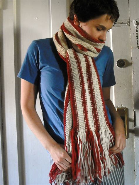 Striped Scarf Knitting Pattern - A Knitting Blog