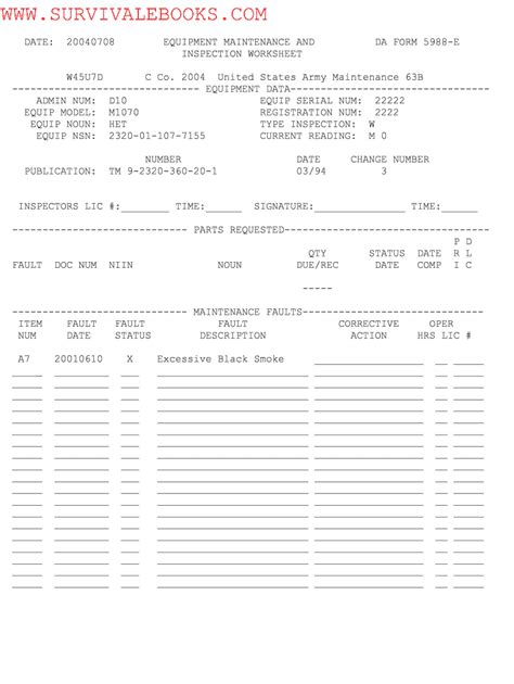 5988 Army Form Fill Out And Sign Printable Pdf Template Airslate