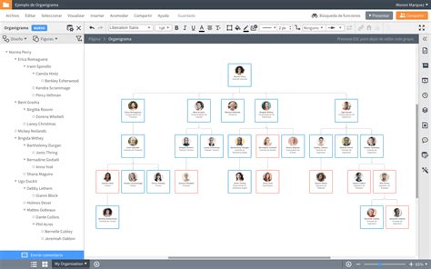 Crea Organigramas Perfectos Organigrama De Una Empresa De Software My