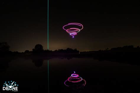 Laser Drone Light Shows Droneswarm Uks Drone Light Show Experts