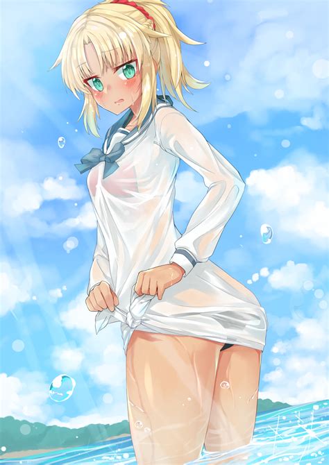Chausson Mordred Fate Mordred Fate All Mordred Fateapocrypha Mordred Swimsuit