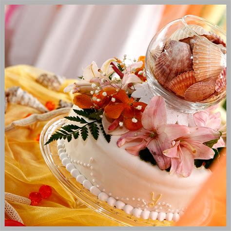 Hellen bakes cakes on the weekend. Simple, yet gorgeous seashell and floral cake decoration ...