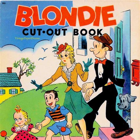 1940s Blondie Comic Etsy