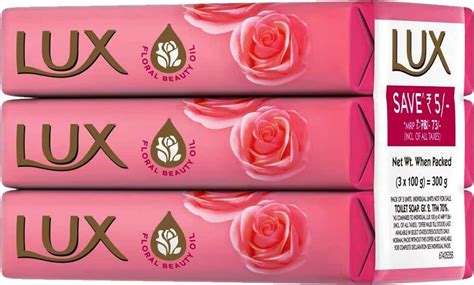 Buy Lux Rose And Vitamin E Soap 100 G Pack Of 3 Online And Get Upto 60