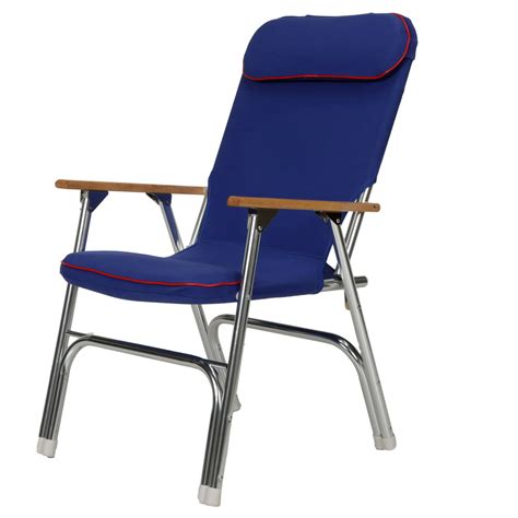 Seachoice Canvas Folding Chair Blue