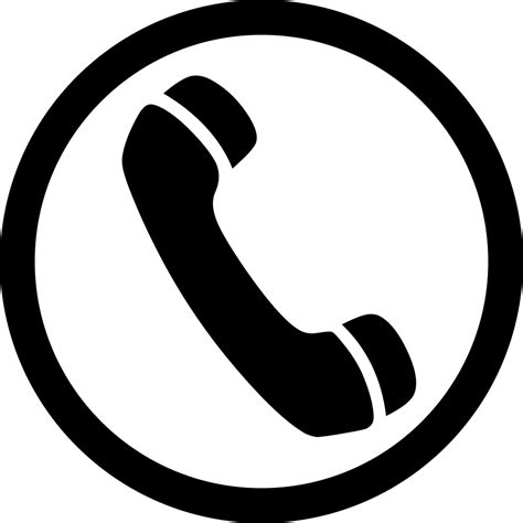 Telephone Icon Vector Free Download 287349 Free Icons Library