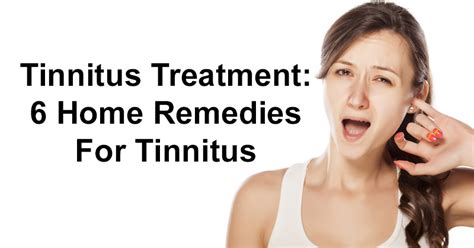 Tinnitus Treatment 6 Home Remedies For Tinnitus David Avocado Wolfe