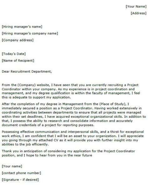 We did not find results for: Project Management Cover Letter Examples - Sample Cover Letter