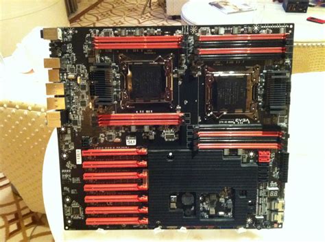 Ces 2012 Evga Sr X Dual Socket Lga 2011 Motherboard Showcased