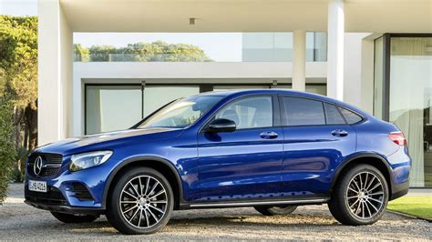 Mercedes Glc Coupe Brilliant Blue Interior And Exterior Youtube