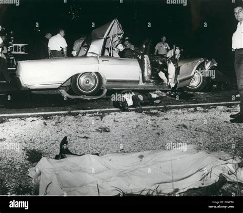 7 Juli 1967 Jayne Mansfield In Autounfall Getötet Foto Zeigt Die