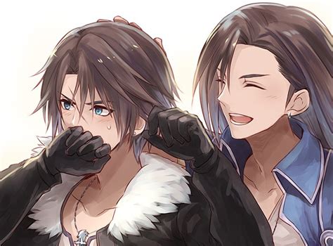 Squall Leonhart And Laguna Loire Final Fantasy And More Drawn By