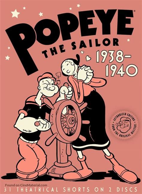 Popeye The Sailor 1933 Dvd Movie Cover
