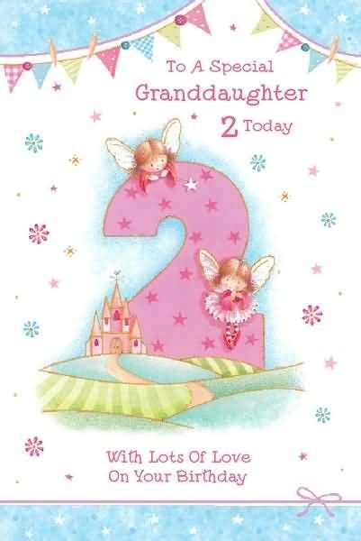 Special Granddaughter 2nd Birthday Wishes For Granddaughter Girl 2nd