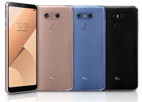 Lg Announces G6 Along With Updates New Colors For G6