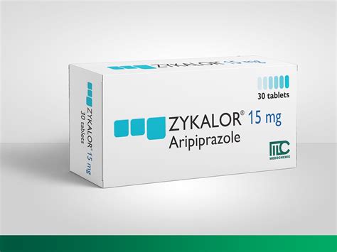 Zykalor Aripiprazole Tablets 5mg 10mg 15mg 20mg 30mg Medochemie