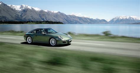 2011 Green Porsche 911 Targa 4 Wallpapers