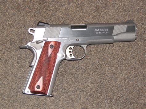 Colt 1911 Govt 100 Year Stainless 45 Acp New For Sale