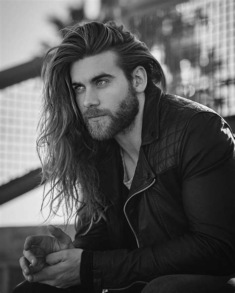 “the Days Keep Getting Better And Better ” Long Hair Styles Men Hair And Beard Styles Brock