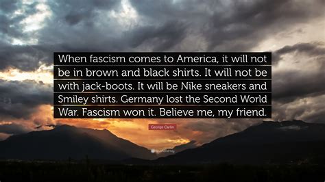 Отметок «нравится», 68 комментариев — marco melgrati illustration (@m_melgrati) в instagram: George Carlin Quote: "When fascism comes to America, it will not be in brown and black shirts ...