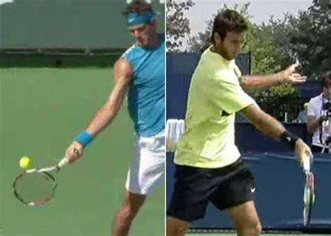 In the video below, you'll get a clear breakdown of roger federer's forehand in slow motion. Breaking Down Del Potro's Forehand - Tactical Tennis