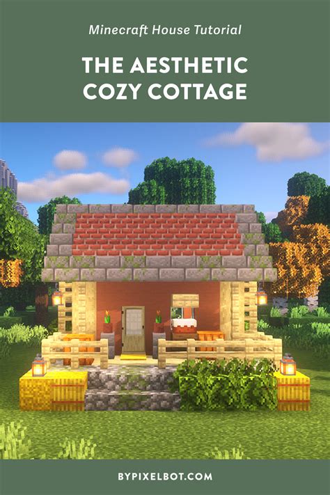 Minecraft How To Build A Cozy Aesthetic Cottagecore House — Bypixelbot