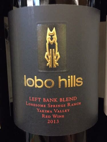 Lobo Hills Right Bank Blend Lonesome Springs Ranch Vivino United States
