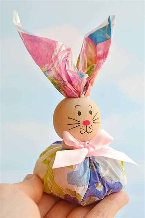 These Paper Napkin Bunny Favors Are So Cute And Theyre Really Easy To