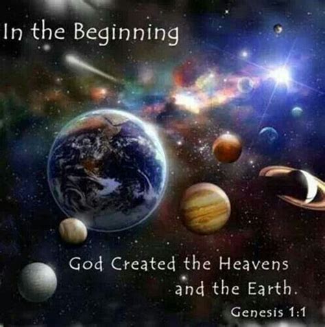 In The Beginning God Created The Heavens And The Earth Lpm Wordpress