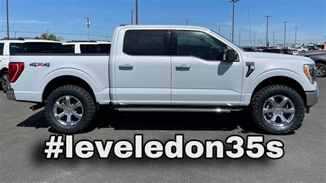 2021 Ford F 150 Space White Covert Edition 4x4 Xlt Leveled On 35s