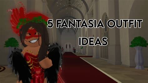 5 Outfit Ideas In Fantasia Roblox Fantasia 2022 Youtube