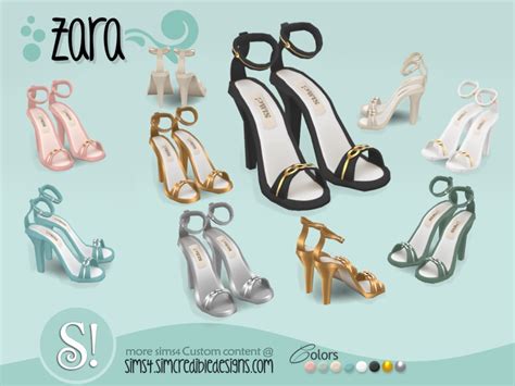 The Sims Resource Zara Sandals Decor Only