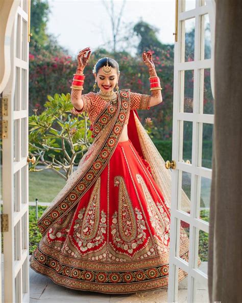 Traditional Indian Wedding Dress Red