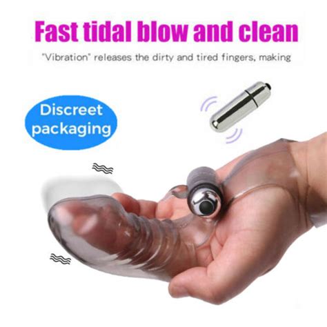 Finger Banger G Spot Vibrator Vibe Dildo Massager Sex Toy For Women
