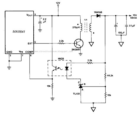 Simple Dc To Dc Converter Circuit Diagram