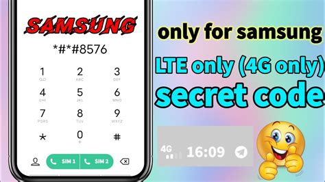 Samsung Lte Only Secret Code Force 4g Lte Only Samsung Samsung4g