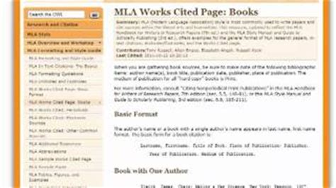 Using purdue owl as mla and bibliography. Sample Annotated Bibliography Owl Purdue - Welcome to the Purdue OWL