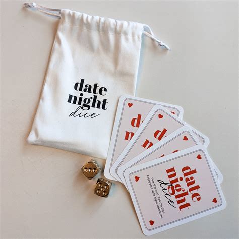 Couples Game Date Night Dice Etsy