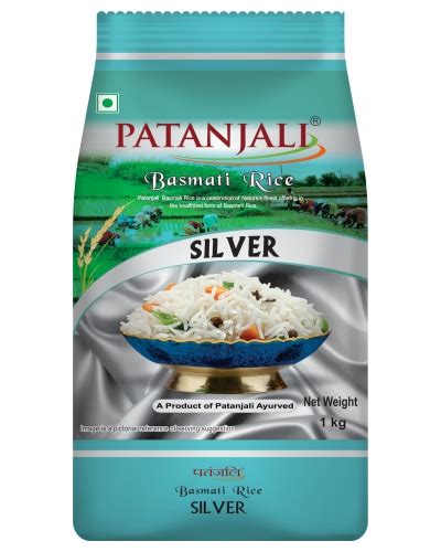 Patanjali Basmati Rice Silver 1 Kg Buy Online