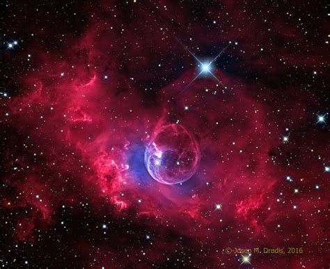 Ngc 7635 The Bubble Nebula Astrodrudis
