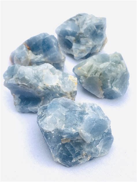 Calcite Blue Rough Stone 1kg Wholesale Crystal Universe