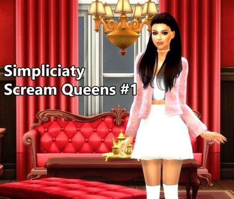 Simpliciaty Scream Queens 1 Sims 4 Downloads Sims 4 Cc Folder