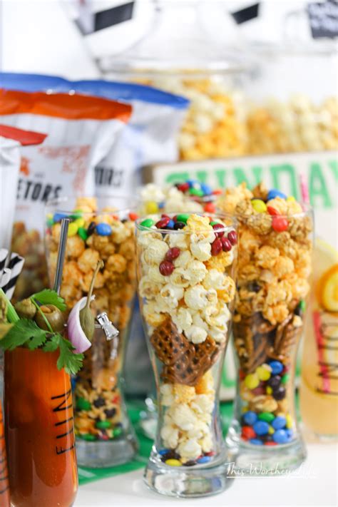 Popcorn Bar Diy Serves 60 Ph