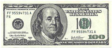 United States Dollar United States One Hundred Dollar Bill