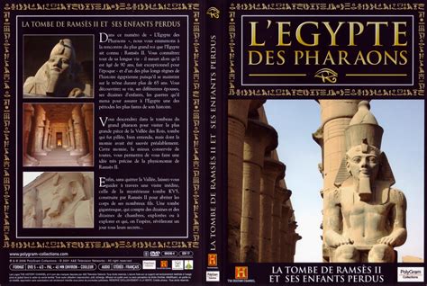 Jaquette Dvd De Legypte Des Pharaons La Tombe De Ramsès 2 Et Ses