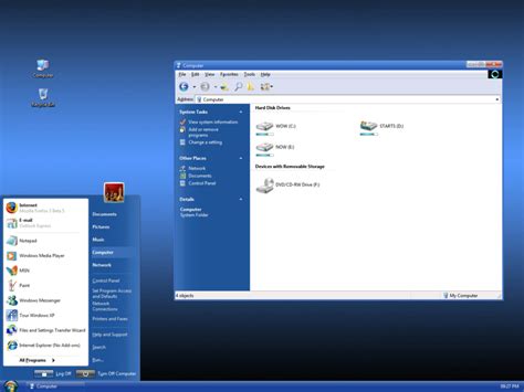Vistavg Blue Refresh Theme For Windows Xp Theme For Windows Xp