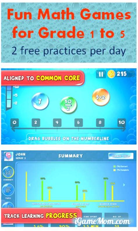 Try these fun learning activities and games for 1st graders. Free Math Practice for Grade 1 to 5 from Math Pop