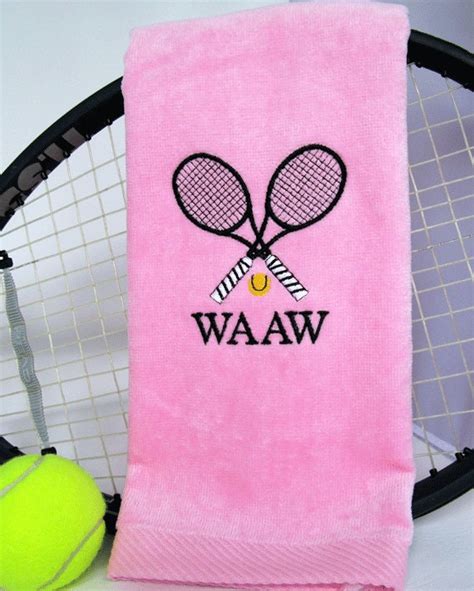 Pink Tennis Towel Tennis Towel Tennis T By Tenniststogo